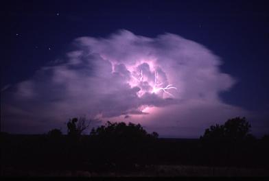 Lightning photograph" Highway 41"